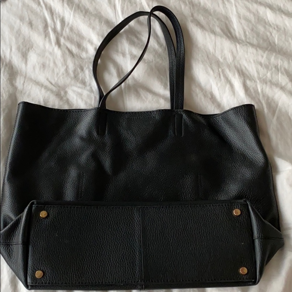 Banana Republic black tote bag